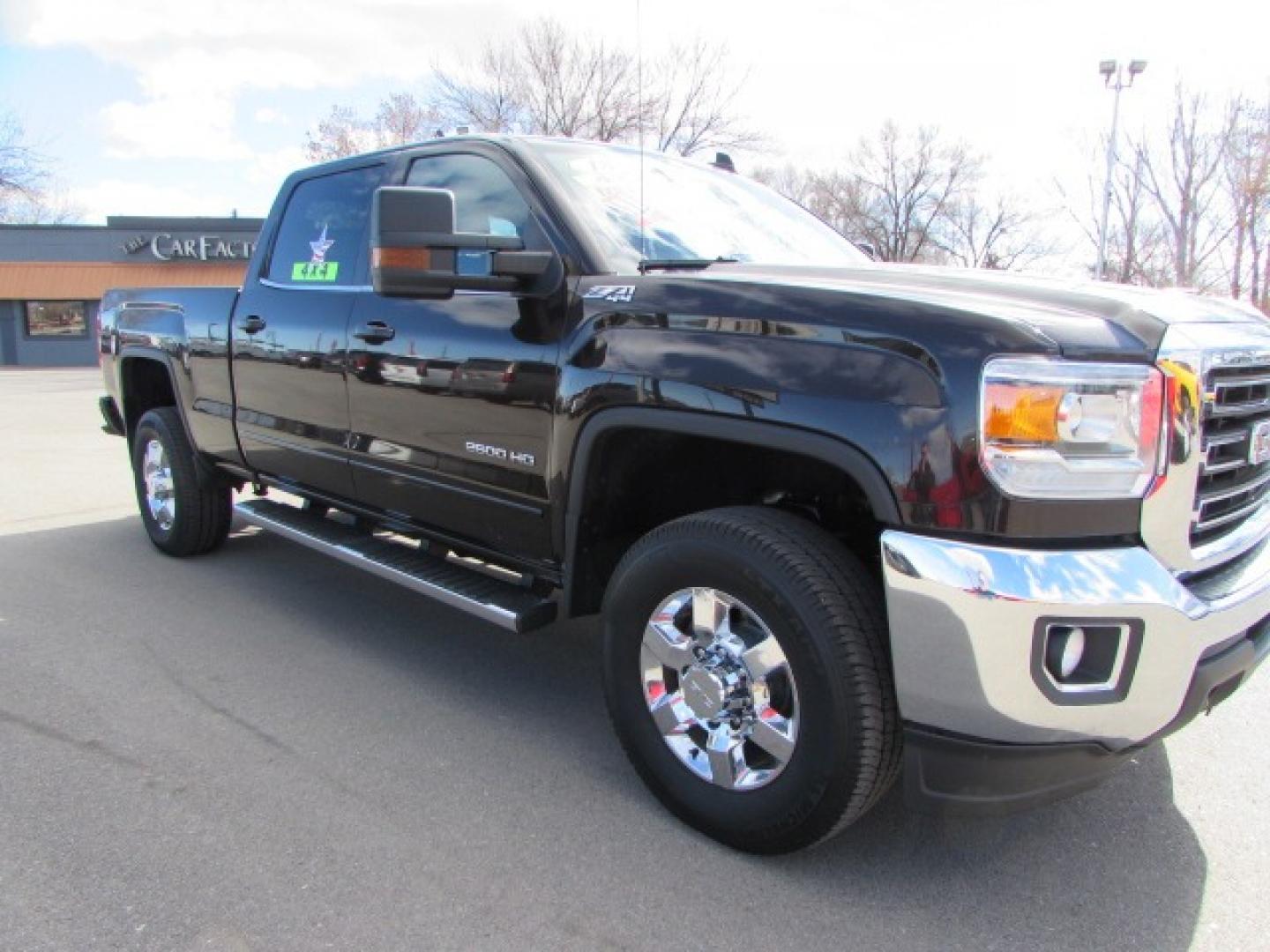 2018 Dark Mahogany /Gray GMC Sierra 2500HD SLE (1GT12SEG7JF) with an 6.0 Gasoline V8 engine, Heavy Duty 6 speed automatic transmission, located at 4562 State Avenue, Billings, MT, 59101, (406) 896-9833, 45.769516, -108.526772 - Photo#4